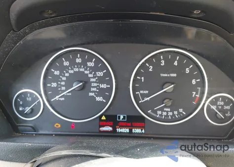 2014 BMW 328I xDrive z USA, uszkodzony, nr VIN WBA3B5C53EP543978